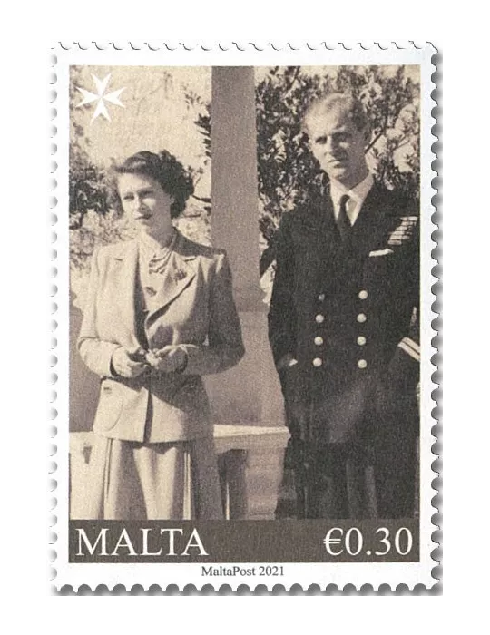 n° 2058/2060 - Timbre MALTE Poste