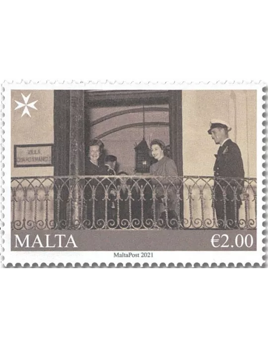 n° 2058/2060 - Timbre MALTE Poste