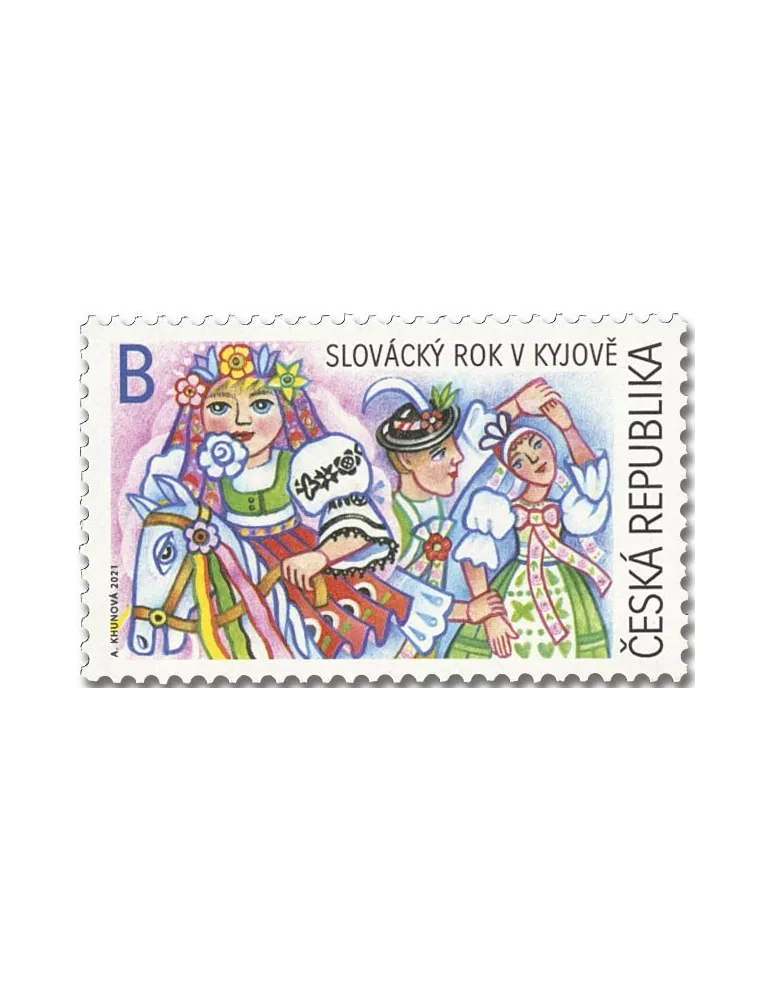 n° 989 - Timbre TCHEQUE (Republique) Poste