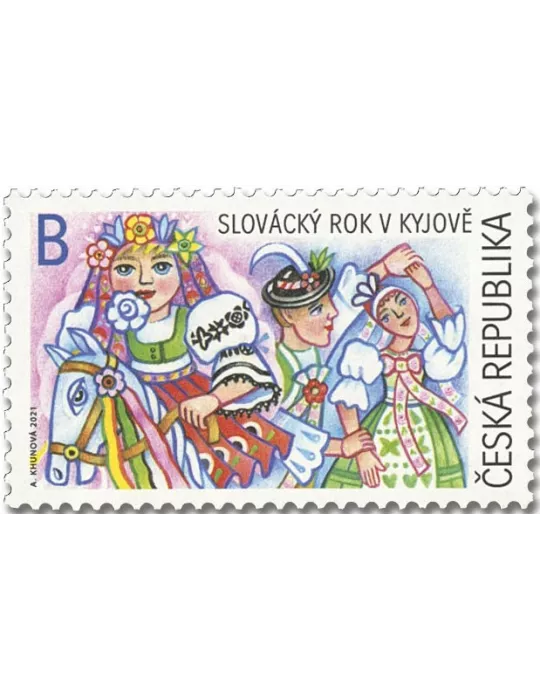 n° 989 - Timbre TCHEQUE (Republique) Poste