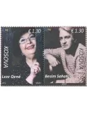 n° 370/371 - Timbre KOSOVO Poste