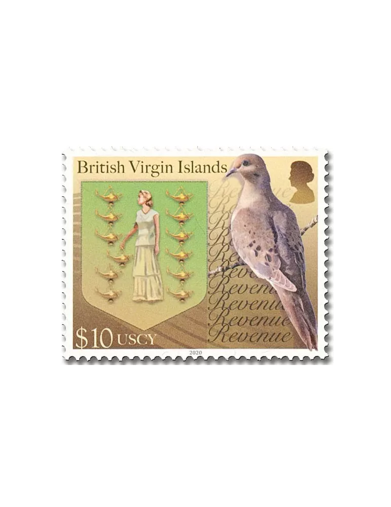 n° 18 - Timbre VIERGES Timbres fiscaux-postaux