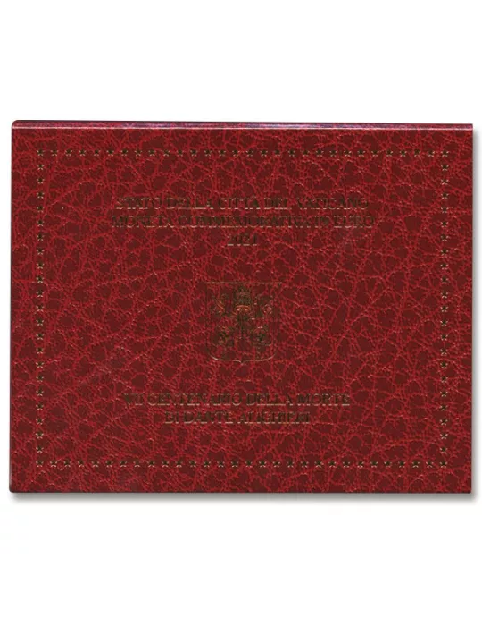BU : 2 EURO COMMEMORATIVE 2021 : VATICAN (700 ans de la mort de Dante Alighieri)