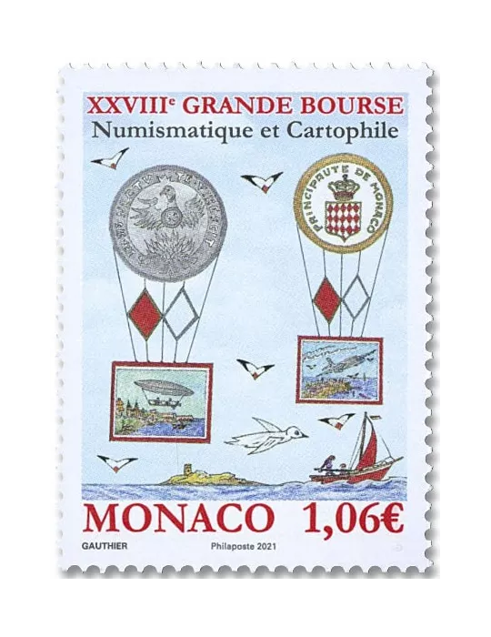 n° 3298 - Timbre MONACO Poste