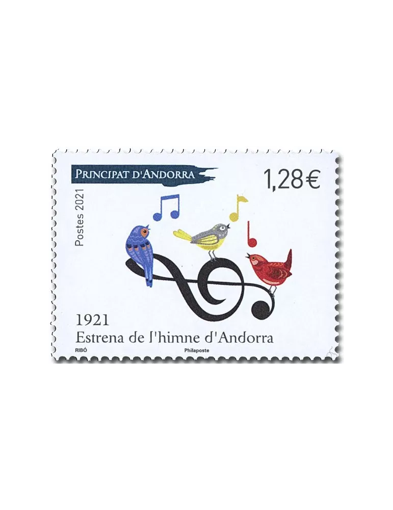 n° 865 - Timbre ANDORRE Poste