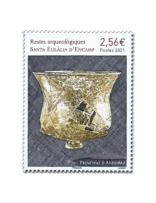 n° 864 - Timbre ANDORRE Poste