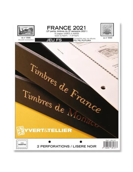 FRANCE FS : 2021 - 2E SEMESTRE (JEUX SANS POCHETTES)