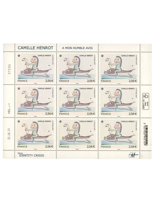n° F36 - Timbre France Feuillets de France (n° 5513)