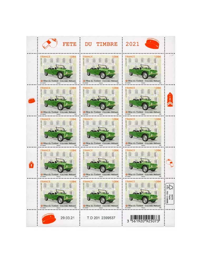 n° F38 - Timbre France Feuillets de France (n° 5519)