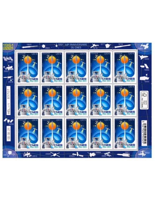 n° F40 - Timbre France Feuillets de France (n° 5522)