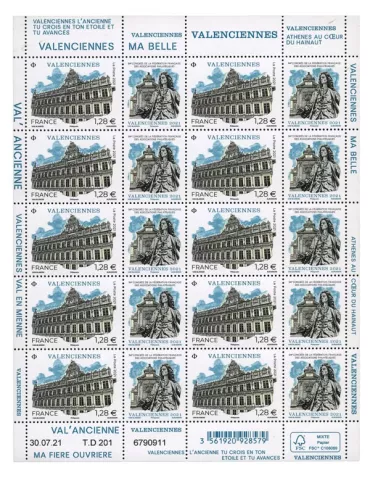 n° F41 - Timbre France Feuillets de France (n° 5523)