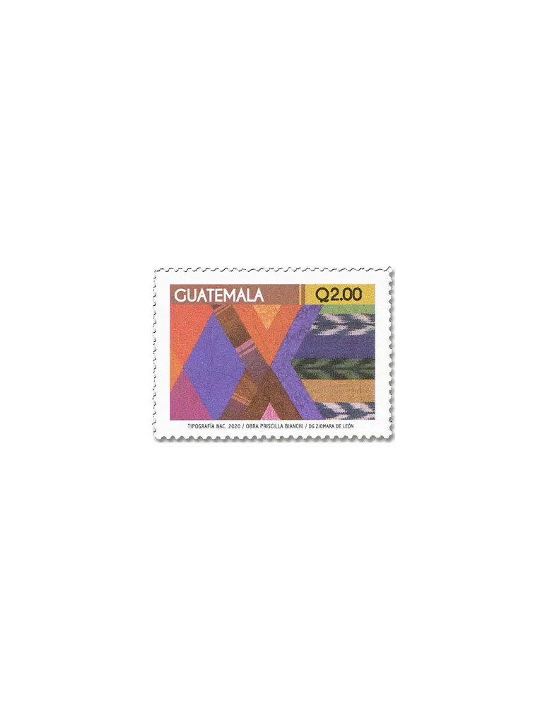 n° 741/750 - Timbre GUATEMALA Poste