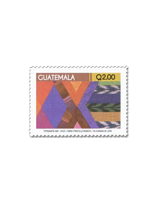 n° 741/750 - Timbre GUATEMALA Poste