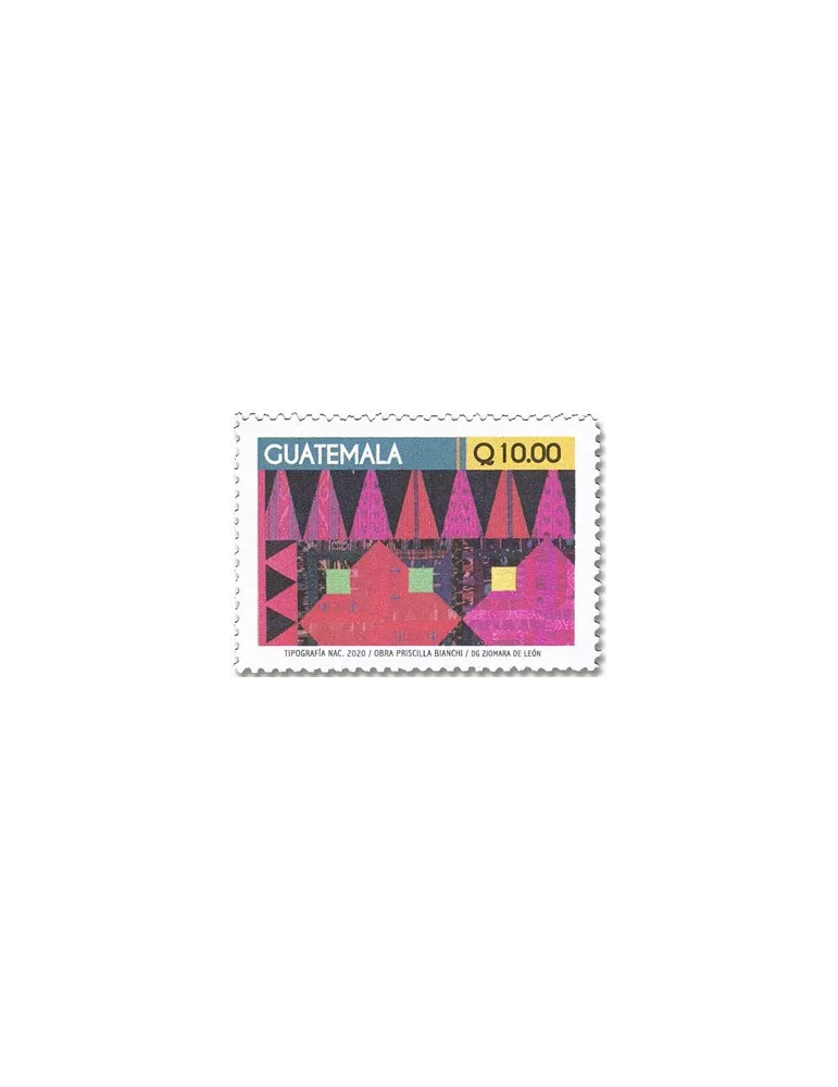 n° 741/750 - Timbre GUATEMALA Poste