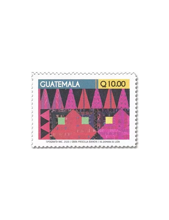 n° 741/750 - Timbre GUATEMALA Poste