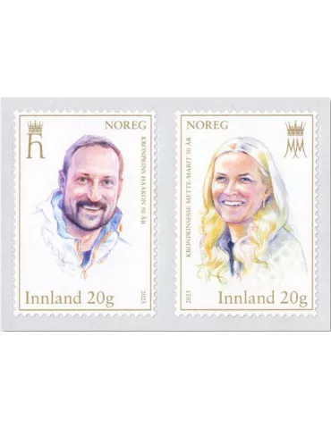 n° 2041/2042 - Timbre NORVEGE Poste