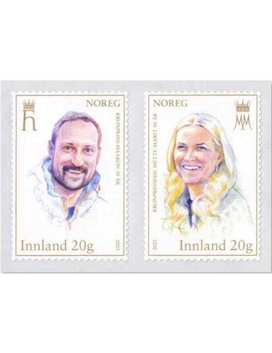 n° 2041/2042 - Timbre NORVEGE Poste