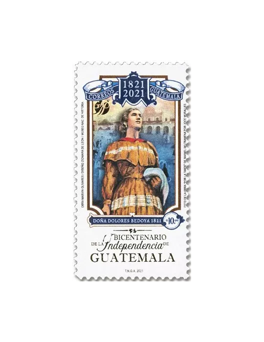 n° 753/757 - Timbre GUATEMALA Poste