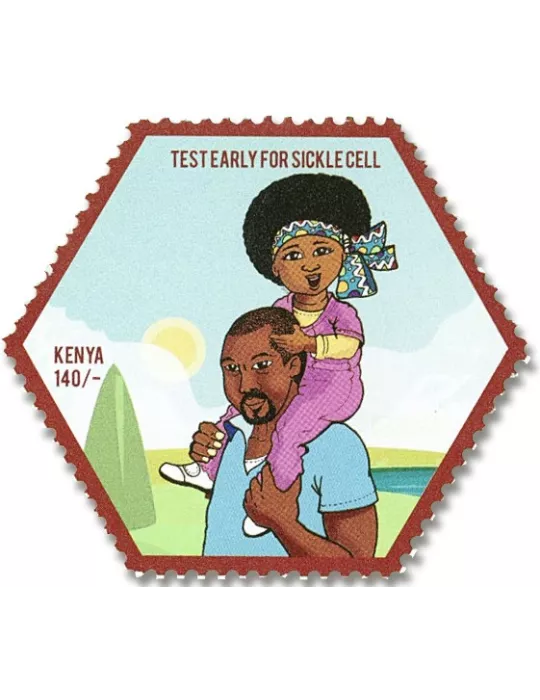 n° 1041/1044 - Timbre KENYA Poste