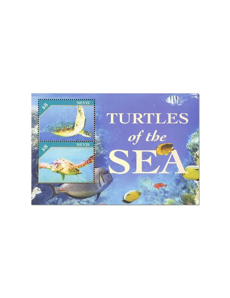 n° 418 - Timbre NEVIS Blocs et feuillets