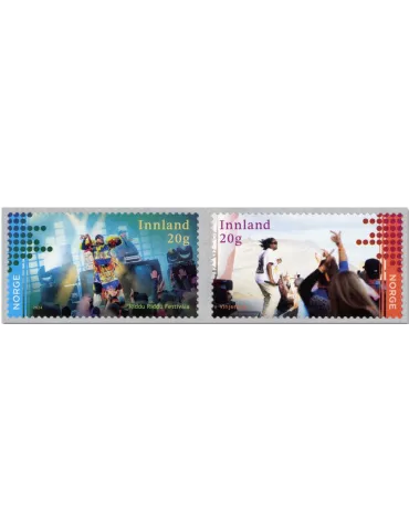 n° 2073/2076 - Timbre NORVEGE Poste