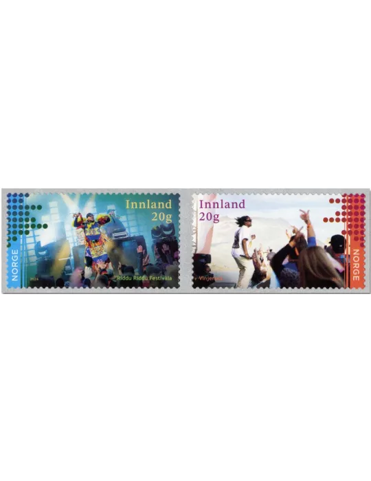 n° 2073/2076 - Timbre NORVEGE Poste