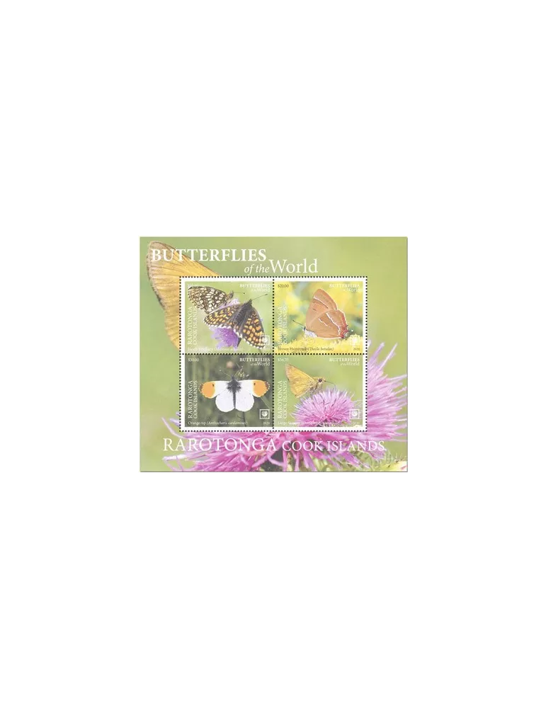 n° 12 - Timbre RAROTONGA Blocs et feuillets