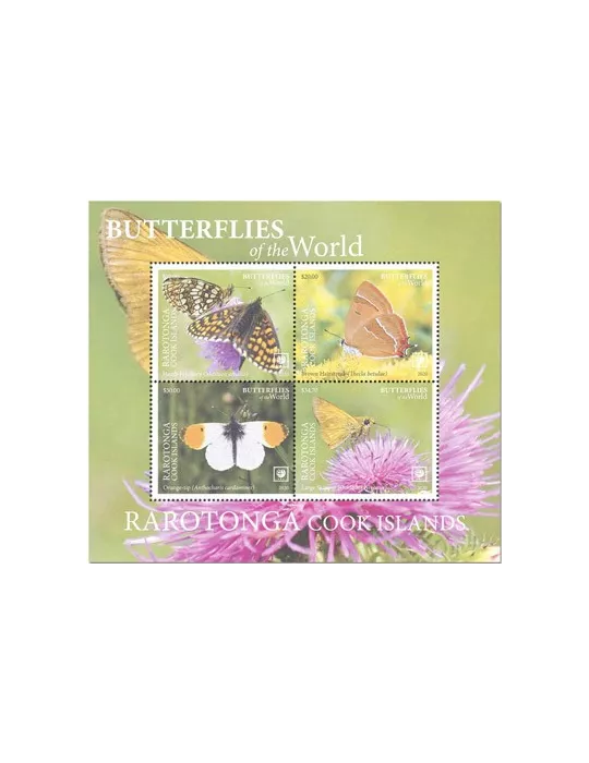 n° 12 - Timbre RAROTONGA Blocs et feuillets