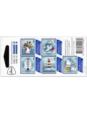 n° 4166/4170 - Timbre PAYS-BAS Poste