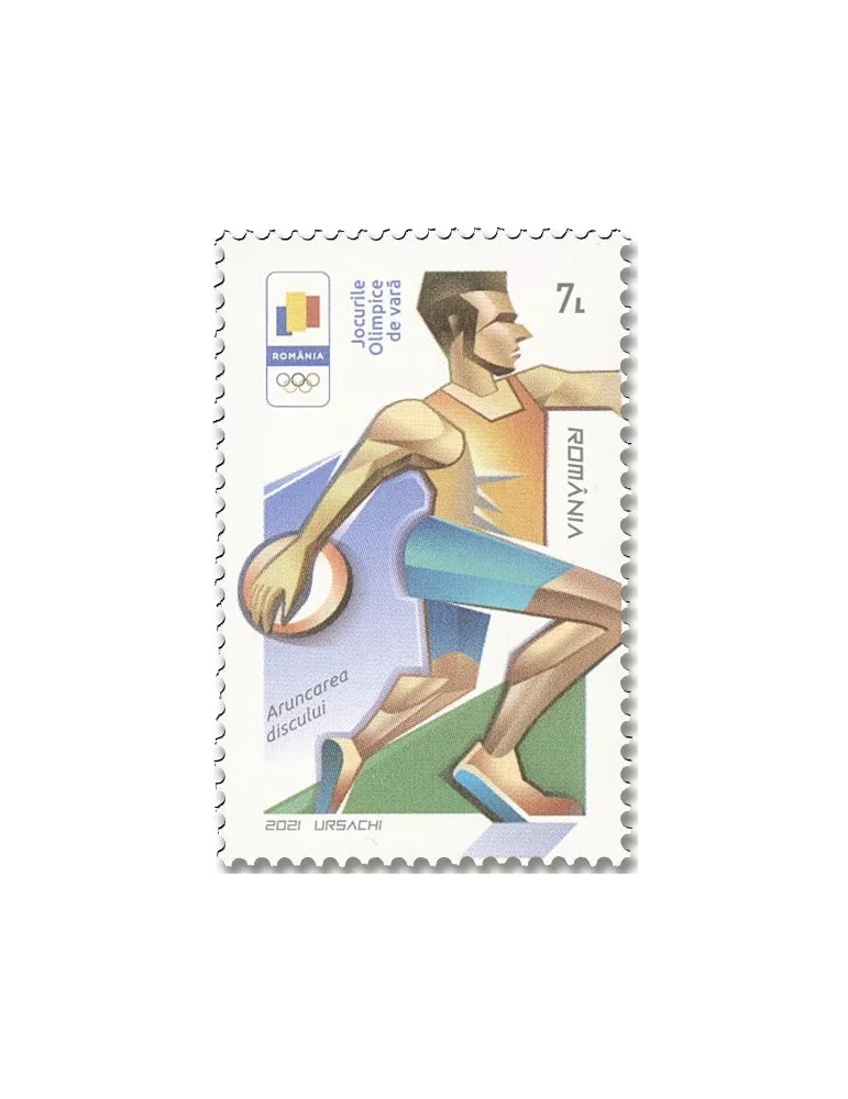 n° 6737/6742 - Timbre ROUMANIE Poste