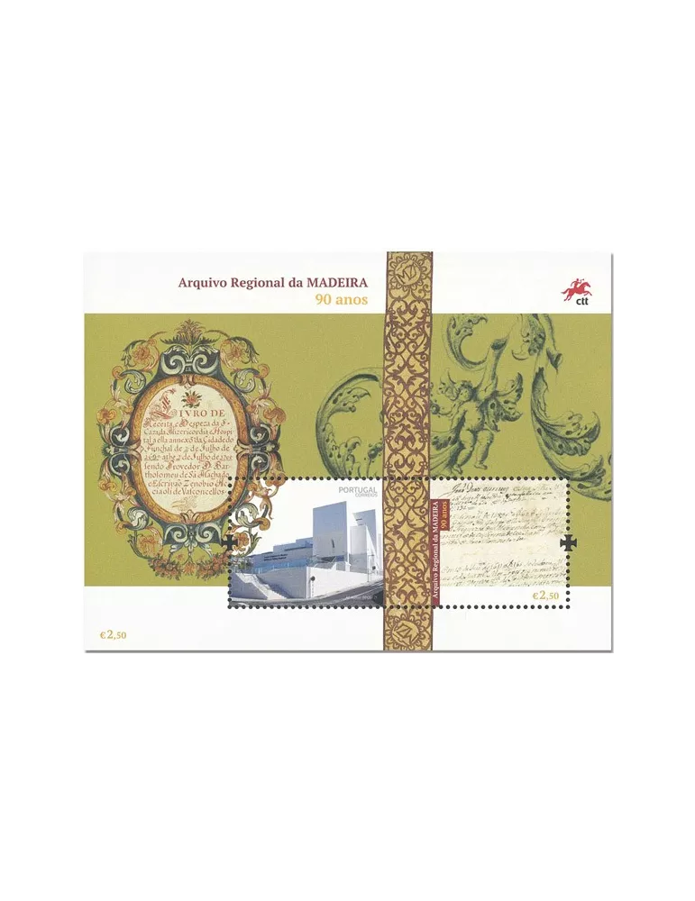 n° F416 - Timbre MADERE Poste