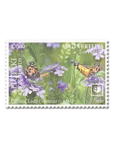 n° 790/793 - Timbre AITUTAKI Poste 2