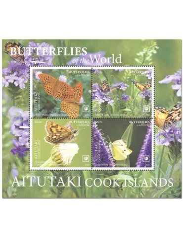 n° 129 - Timbre AITUTAKI Blocs et feuillets