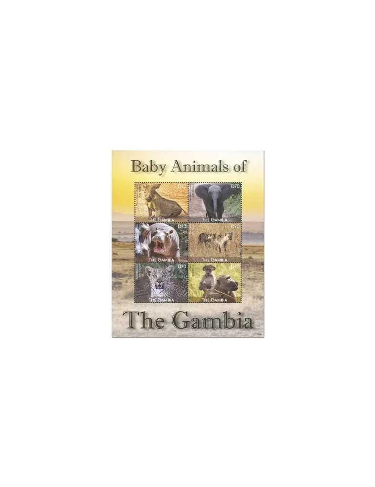 n° 6164/6169 - Timbre GAMBIE Poste