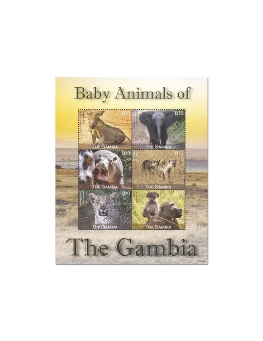 n° 6164/6169 - Timbre GAMBIE Poste