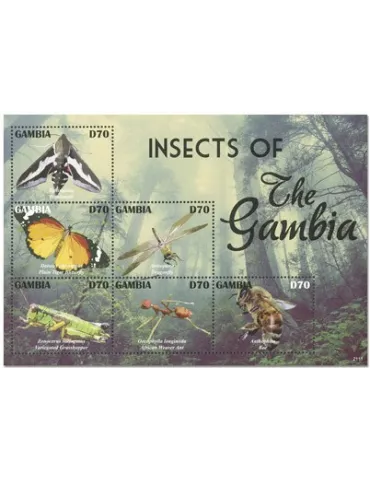 n° 6181/6186 - Timbre GAMBIE Poste