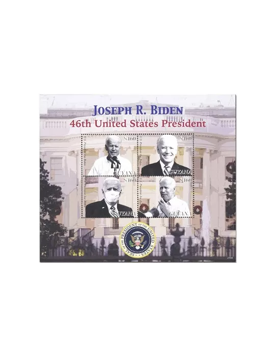 n° 7187/7190 - Timbre GUYANA Poste