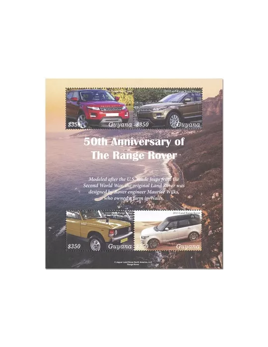 n° 7196/7199 - Timbre GUYANA Poste