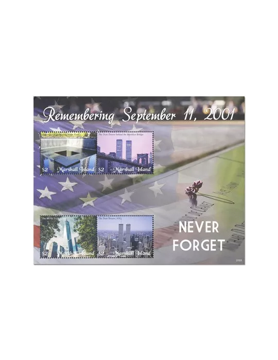 n° 4141/4144 - Timbre MARSHALL Poste