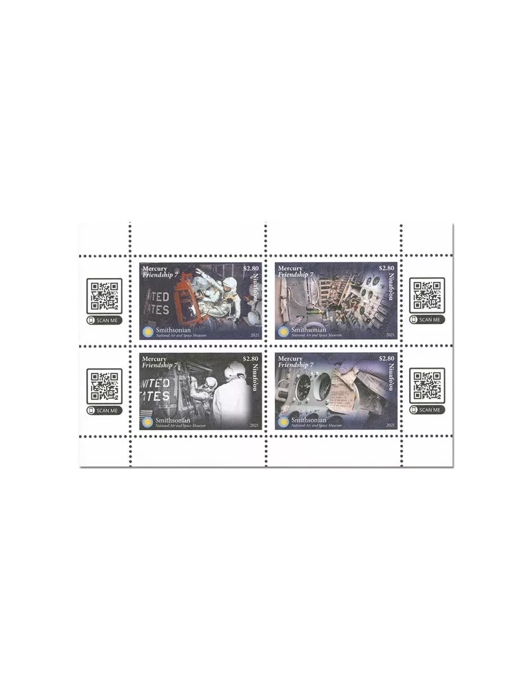 n° 532/535 - Timbre NIUAFO´OU Poste