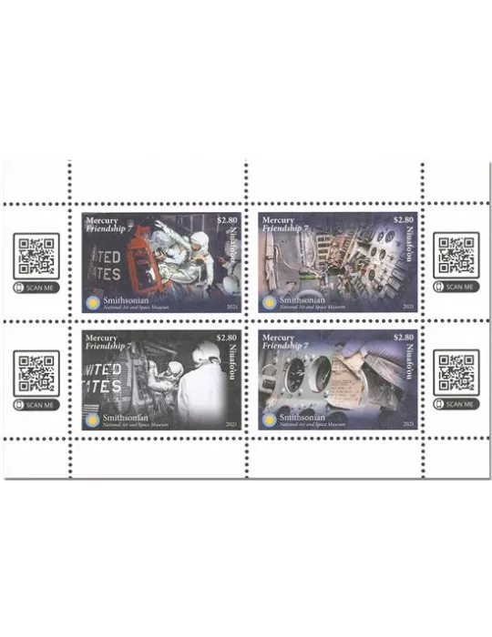 n° 532/535 - Timbre NIUAFO´OU Poste
