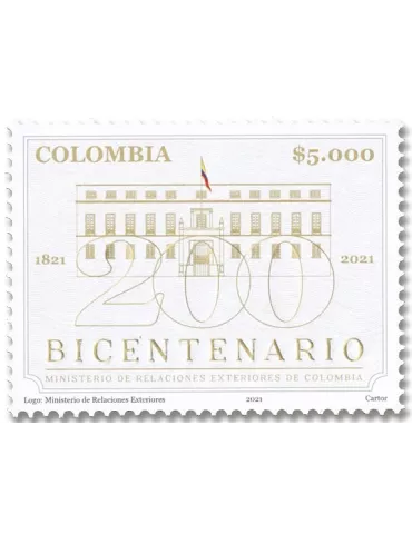 n° 2231 - Timbre COLOMBIE Poste
