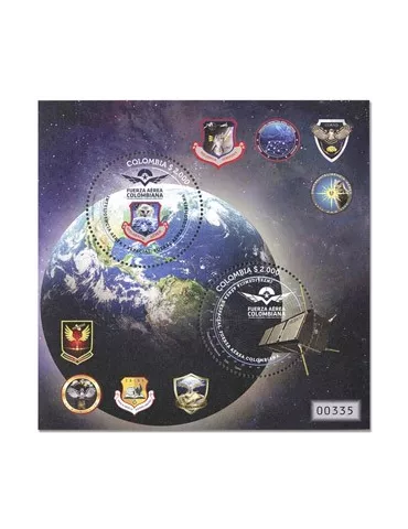 n° 95 - Timbre COLOMBIE Blocs et feuillets