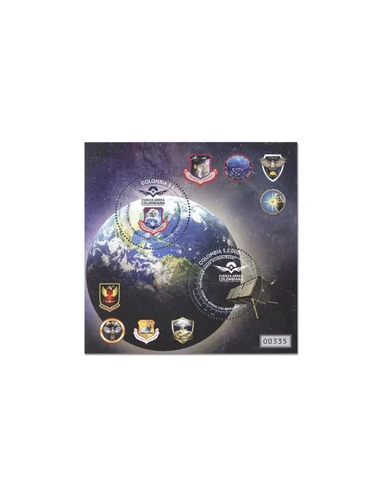 n° 95 - Timbre COLOMBIE Blocs et feuillets