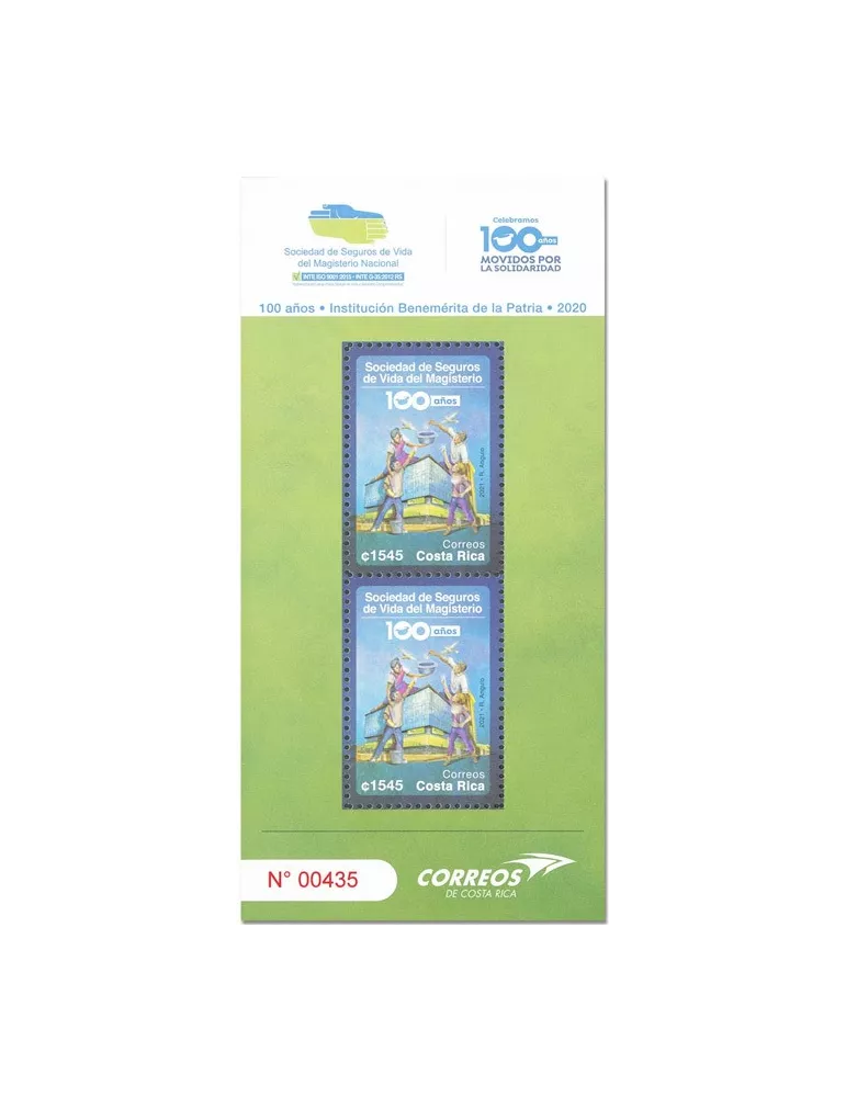 n° 84 - Timbre COSTA RICA Blocs et feuillets