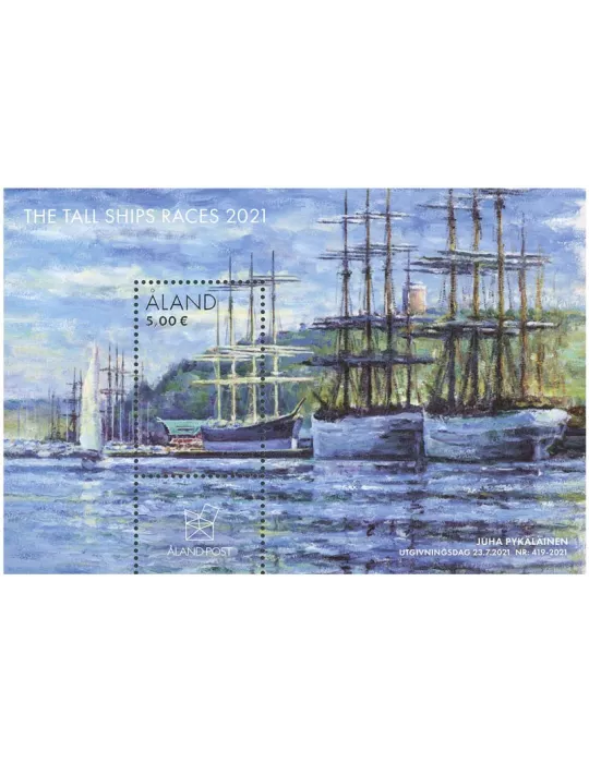 n° F510 - Timbre ALAND Poste