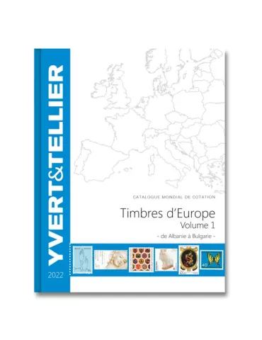 EUROPE Volume 1 - 2022 (Catalogue des timbres des pays d´Europe de A à B) 2