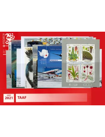 n° F958/F992 - Timbre TAAF Année complète (2021)