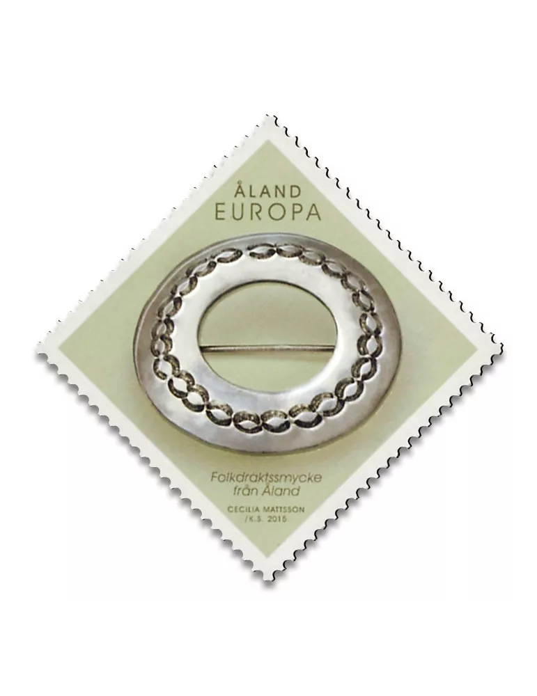 n° 413/414 - Timbre ALAND Poste