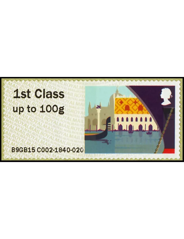 n° 92/97 - Timbre GRANDE-BRETAGNE Timbres de distributeurs